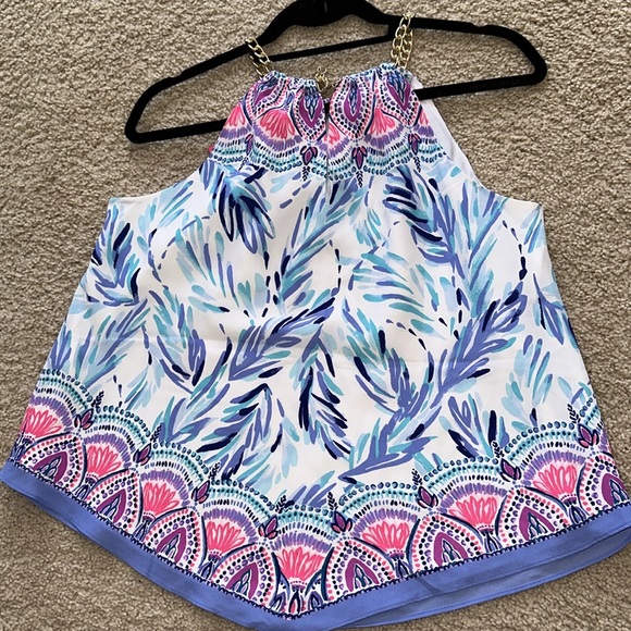 NWT Lilly Pulitzer Flock Together Engineered Top - Picture 3 of 3